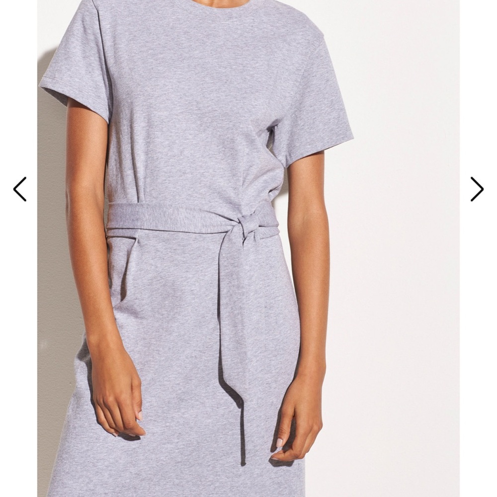 Vince tie waist dress